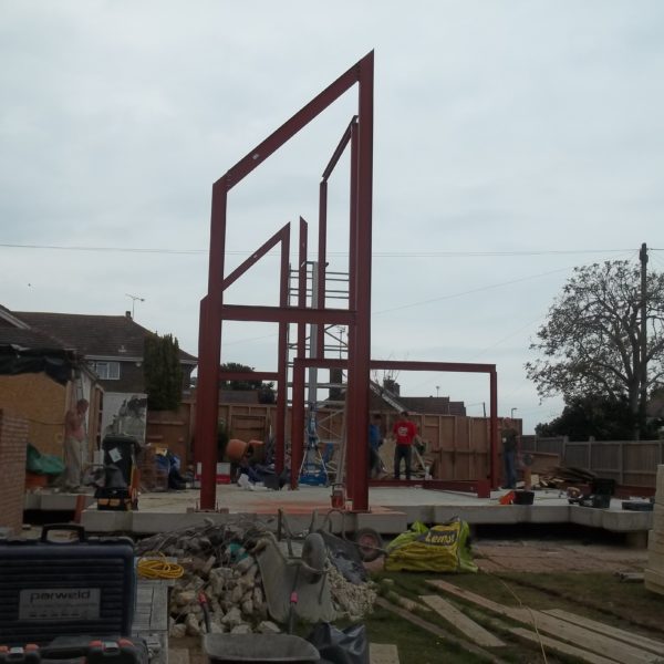Structural Steel Frame, Canterbury Kent 